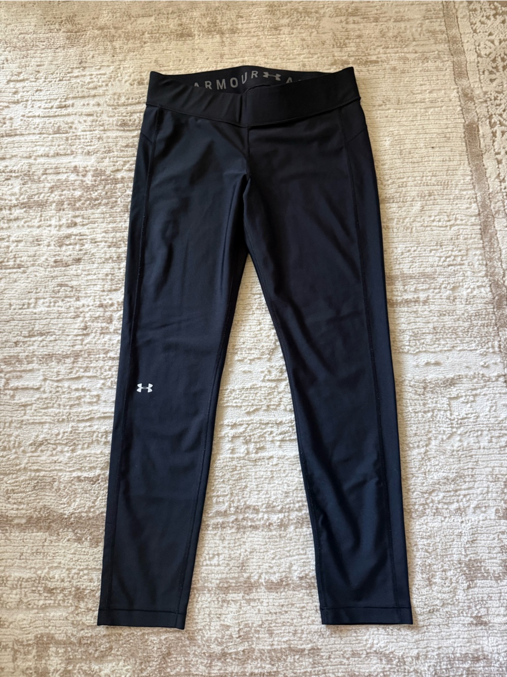 Under Armour Black Workout Leggings with Logo